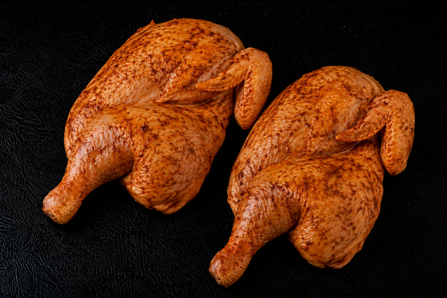 BBQ Seasoned Chicken Halves
