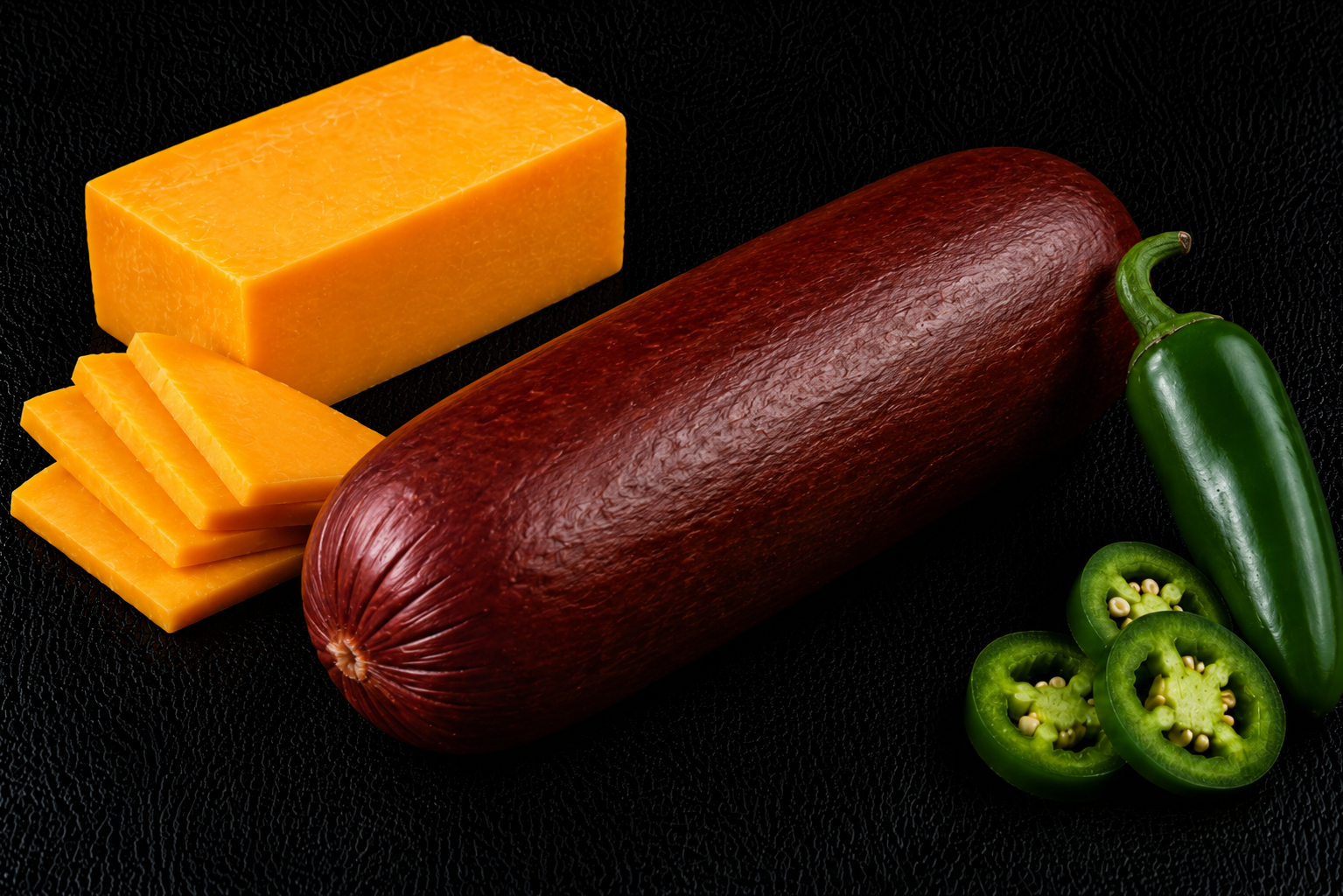 Jalapeño Cheddar Summer Sausage